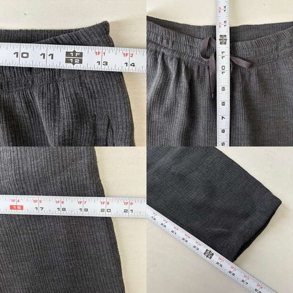 Zara Women’s Jogger Pants Slouchy Loungewear Cozy Casual Graphite Grey Size XS - Picture 15 of 16